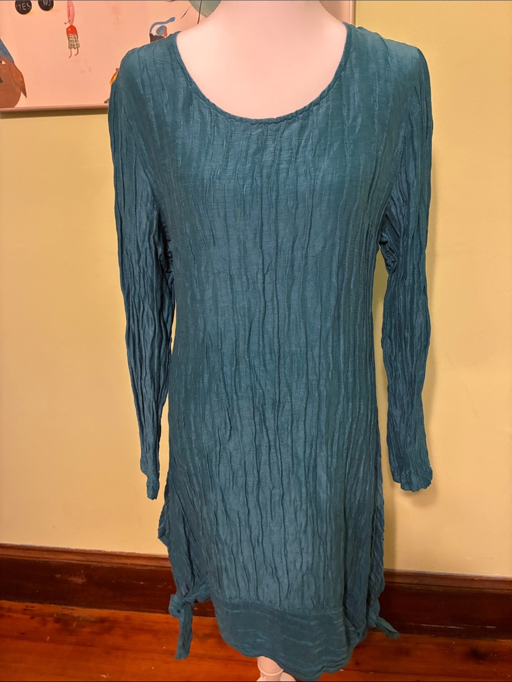 Grizas deep teal dress in EUC, size S